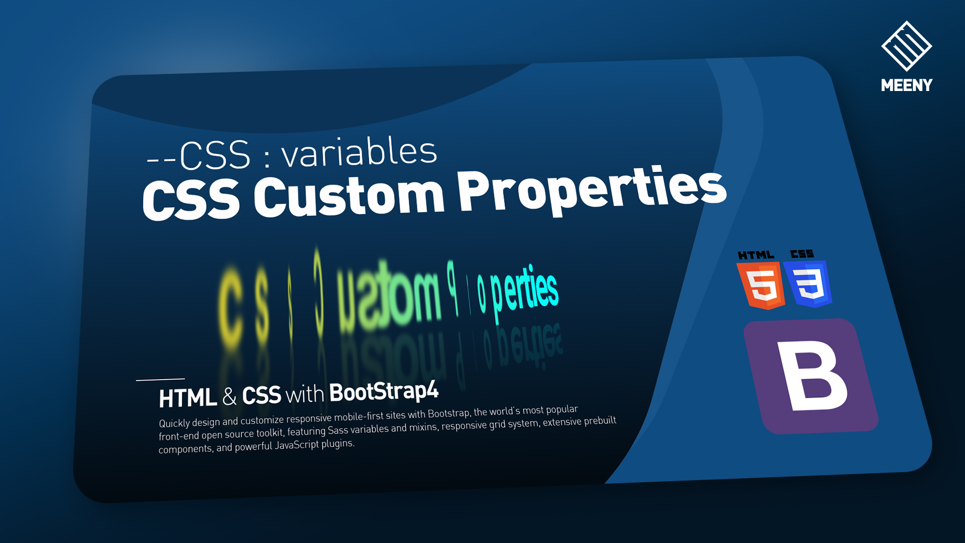Custom properties. Кастомные CSS стили. CSS переменные. Custom properties CSS. Html CSS Bootstrap.
